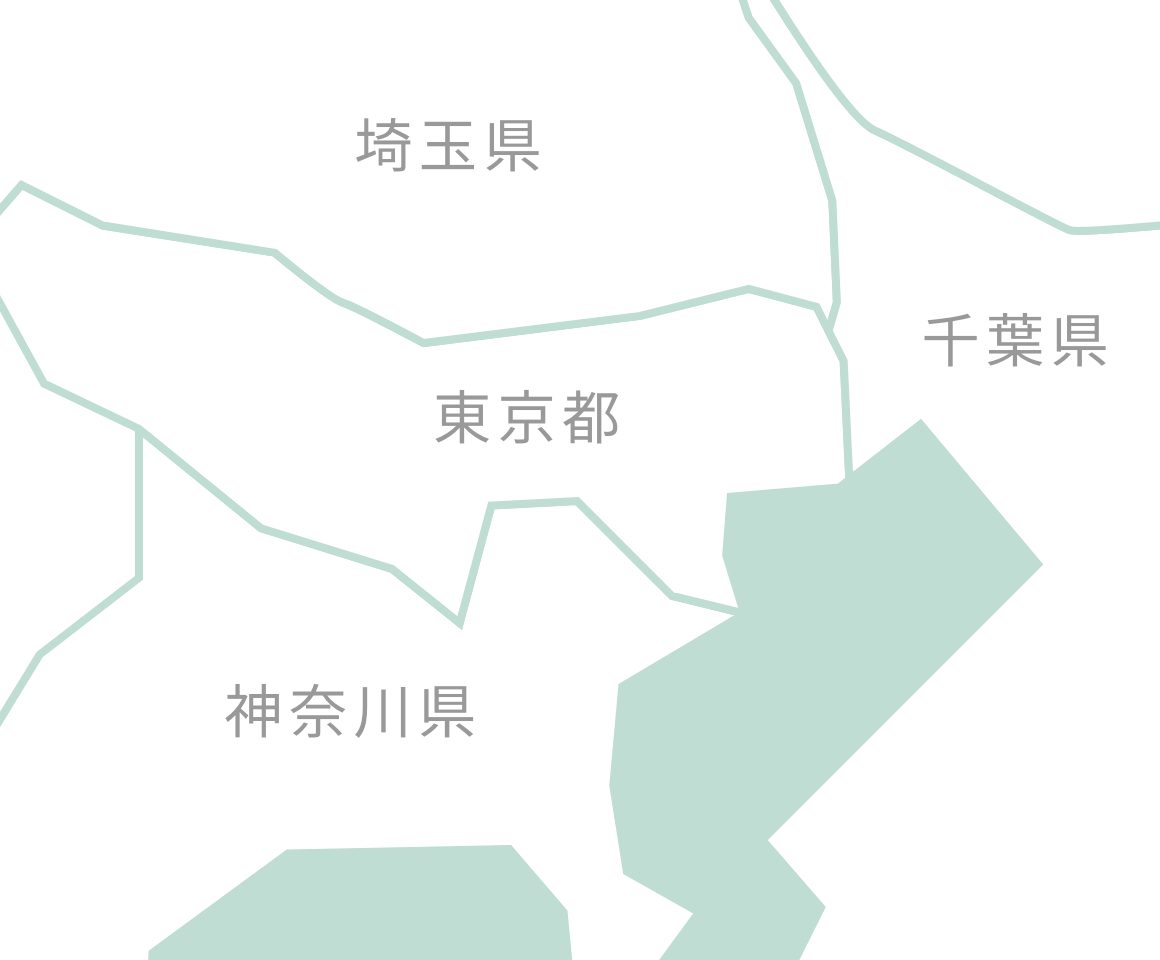 埼玉県,千葉県,東京都,神奈川県